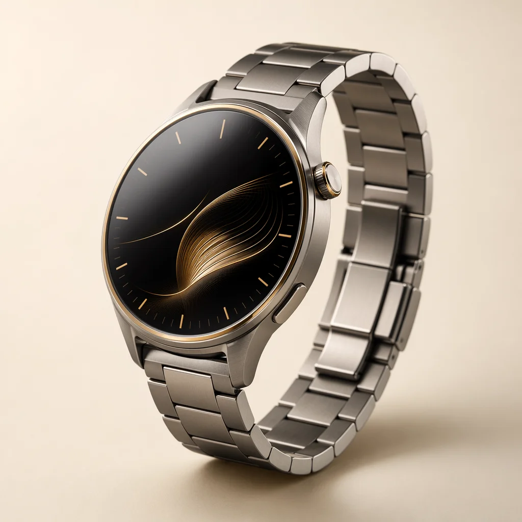 AURION Apex titanium smartwatch